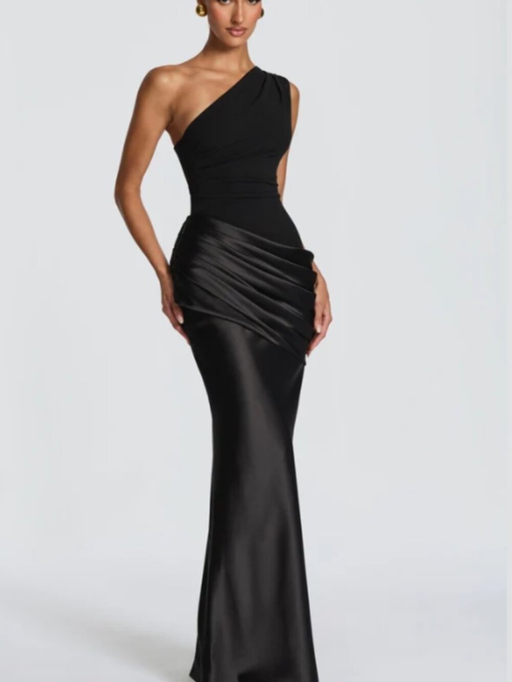 NEW BABYBOO Sadona Maxi Dress - Black XL